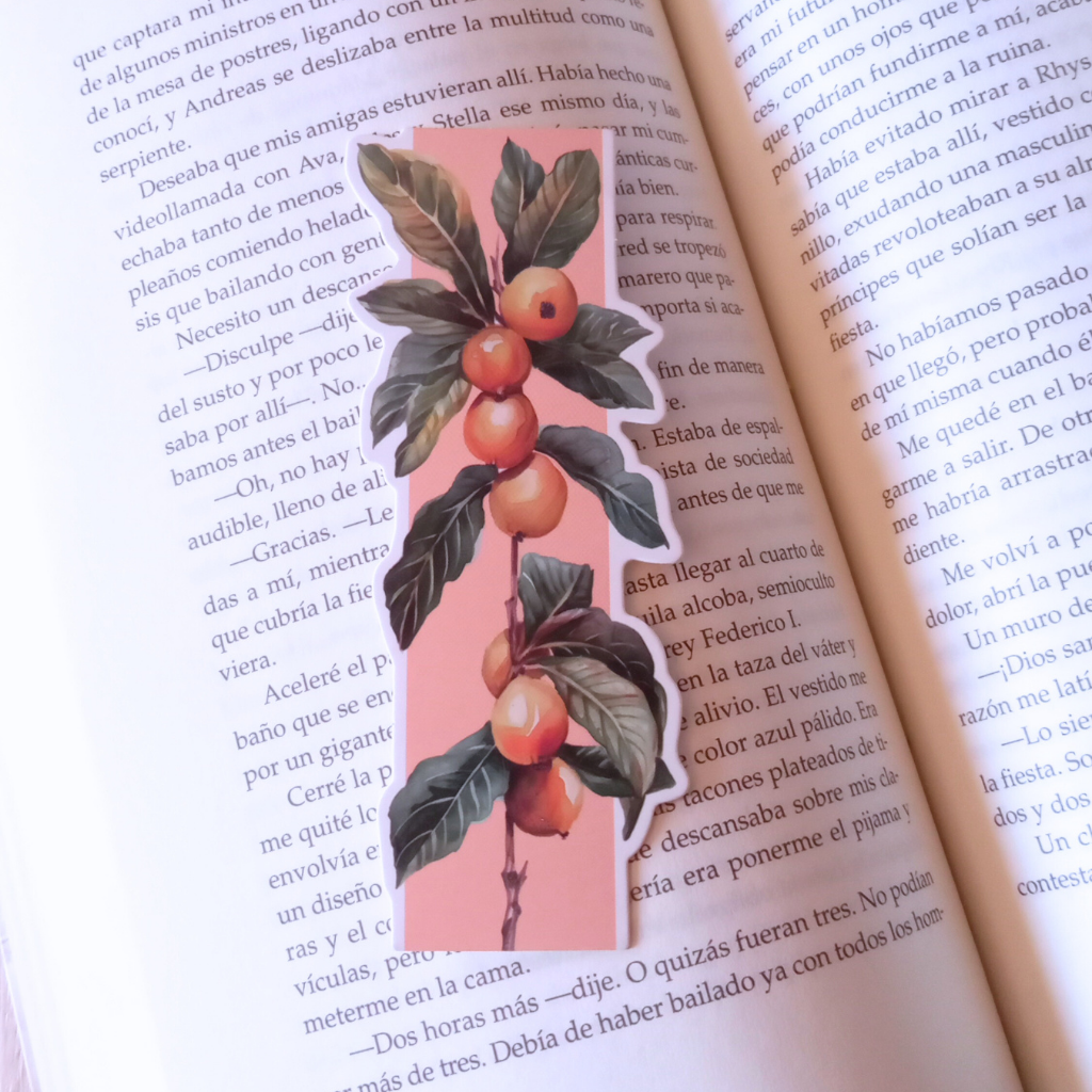 MARCAPÁGINAS FLORES