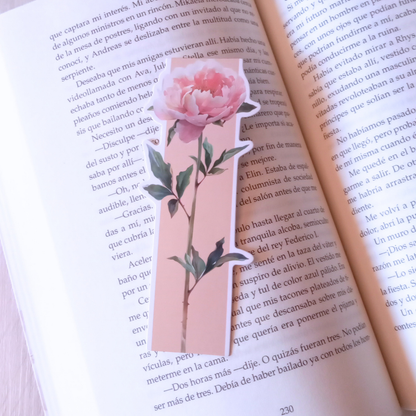 MARCAPÁGINAS FLORES