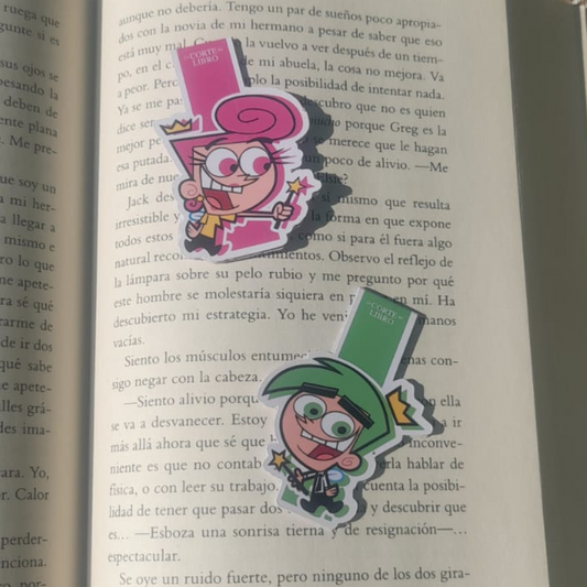 MARCAPÁGINAS PADRINOS MÁGICOS