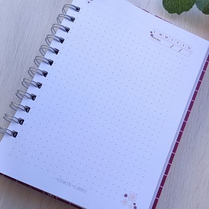 PLANNER DOCENTE FLORAL