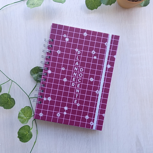 PLANNER DOCENTE FLORAL