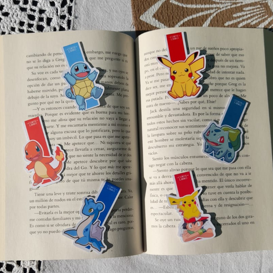 MARCAPÁGINAS POKÉMON