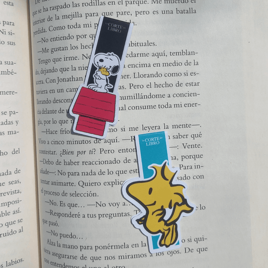 MARCAPÁGINAS SNOOPY