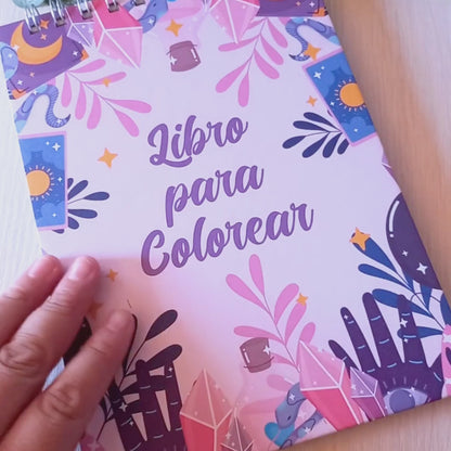 LIBRO PARA COLOREAR MÍSTICO